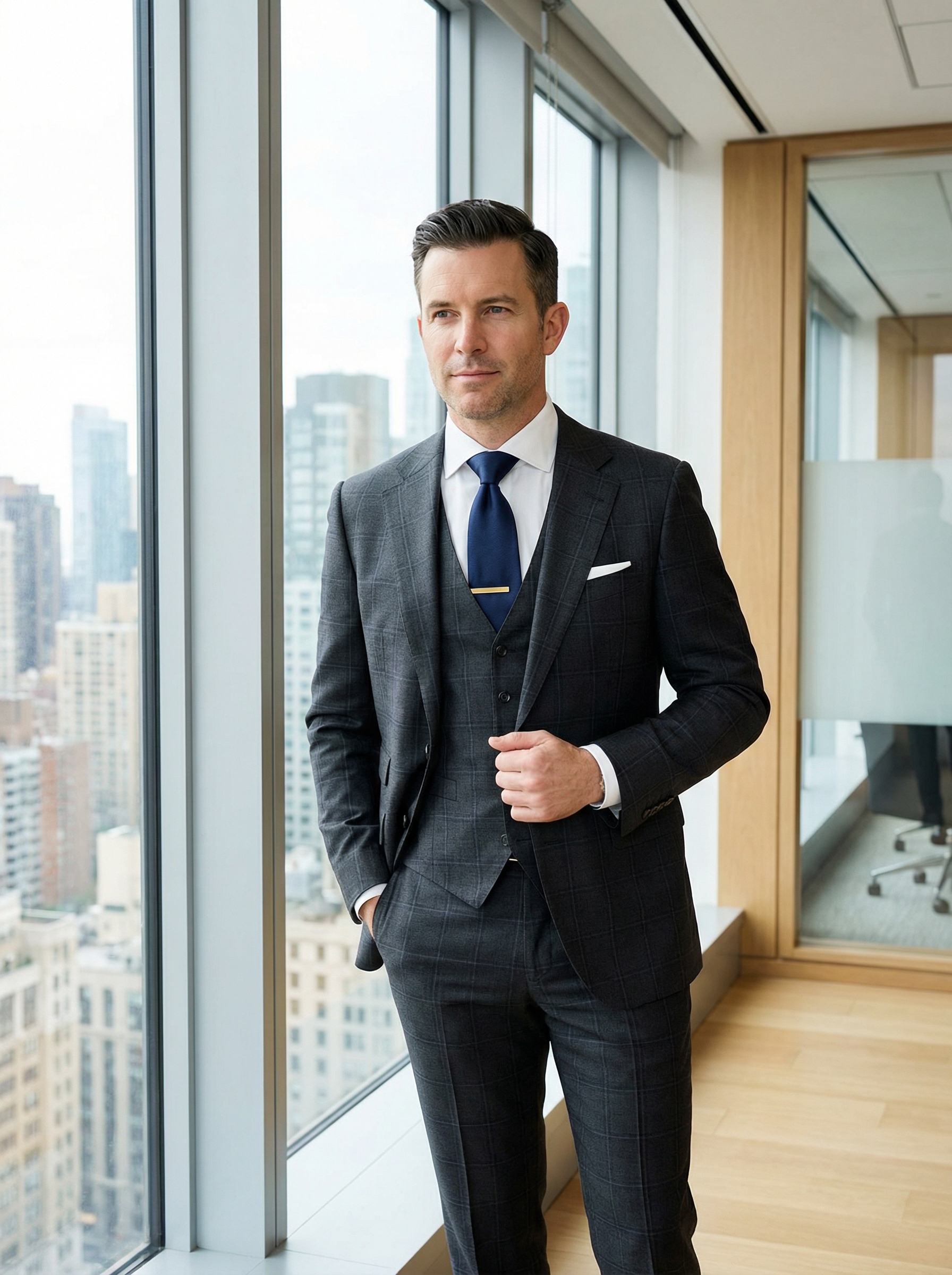 Stylizacja męska — biznesowa